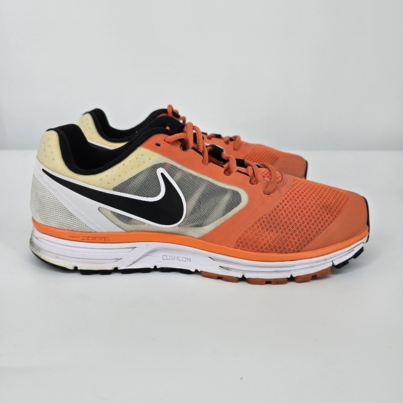 Nike Shoe Men 11 Vomero 8 Running Sneakers 604556-801 Orange White - Picture 8 of 9